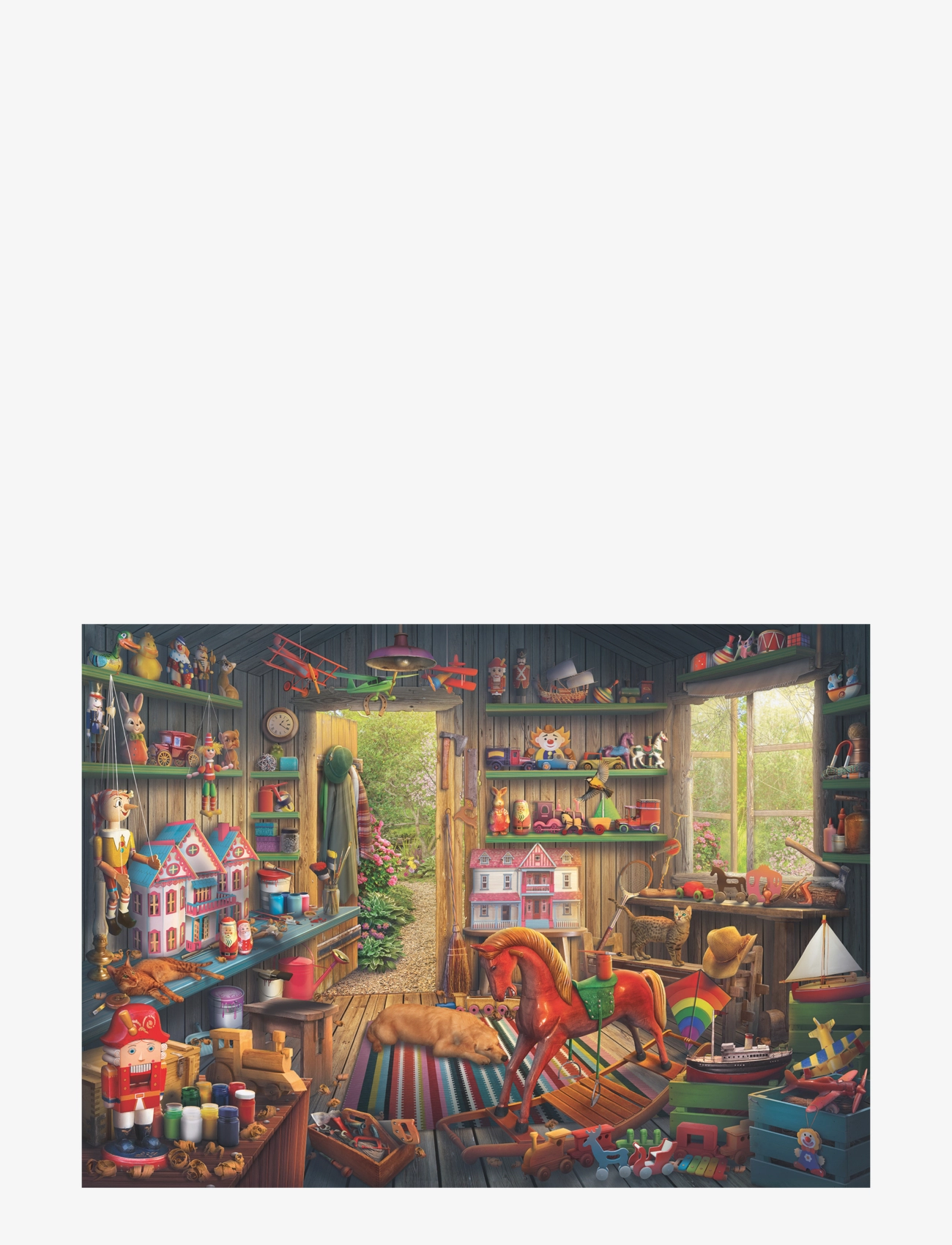 Ravensburger - Nostalgic Toys 1000p - klassiske puslespil - multi coloured - 1