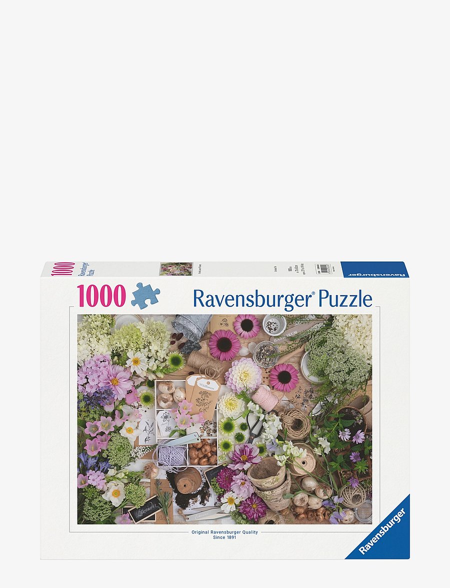 Ravensburger - Magnificent Flower Love 1000p - classic puzzles - multi coloured - 0