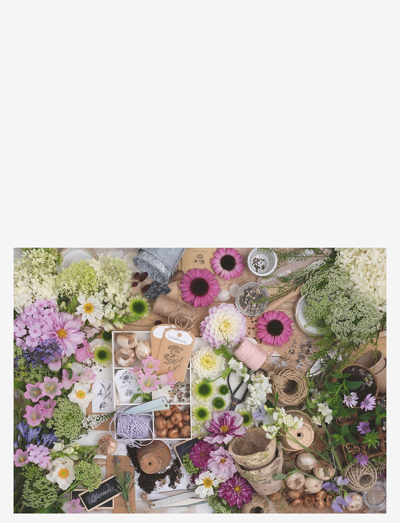 Ravensburger - Magnificent Flower Love 1000p - klassiske puslespil - multi coloured - 1