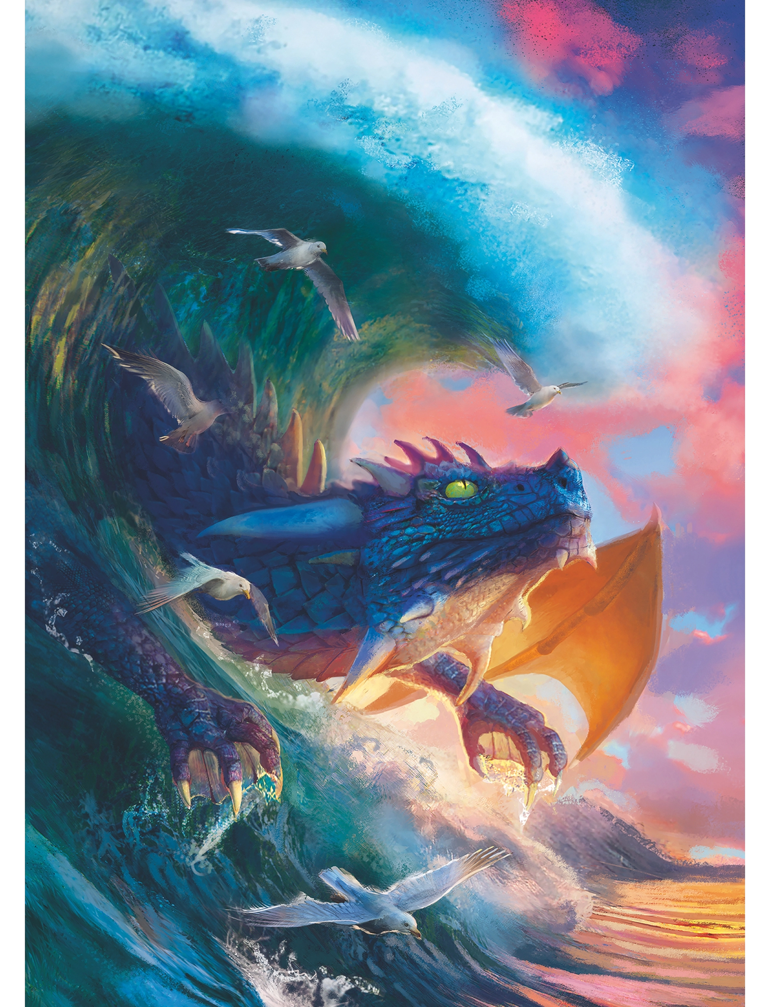 Ravensburger - Dragon Race 1000p - klassiset palapelit - multi coloured - 1