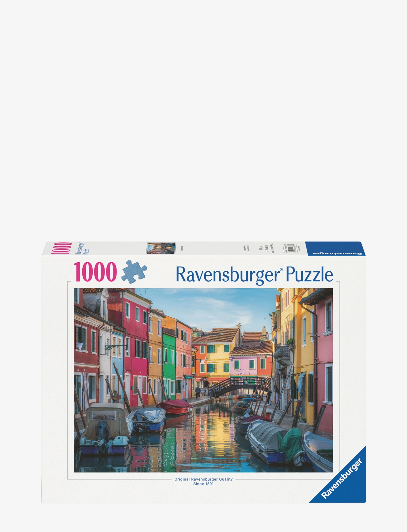 Ravensburger Burano Canal, Venice 1000p - Legetøj - MULTI COLOURED / multi