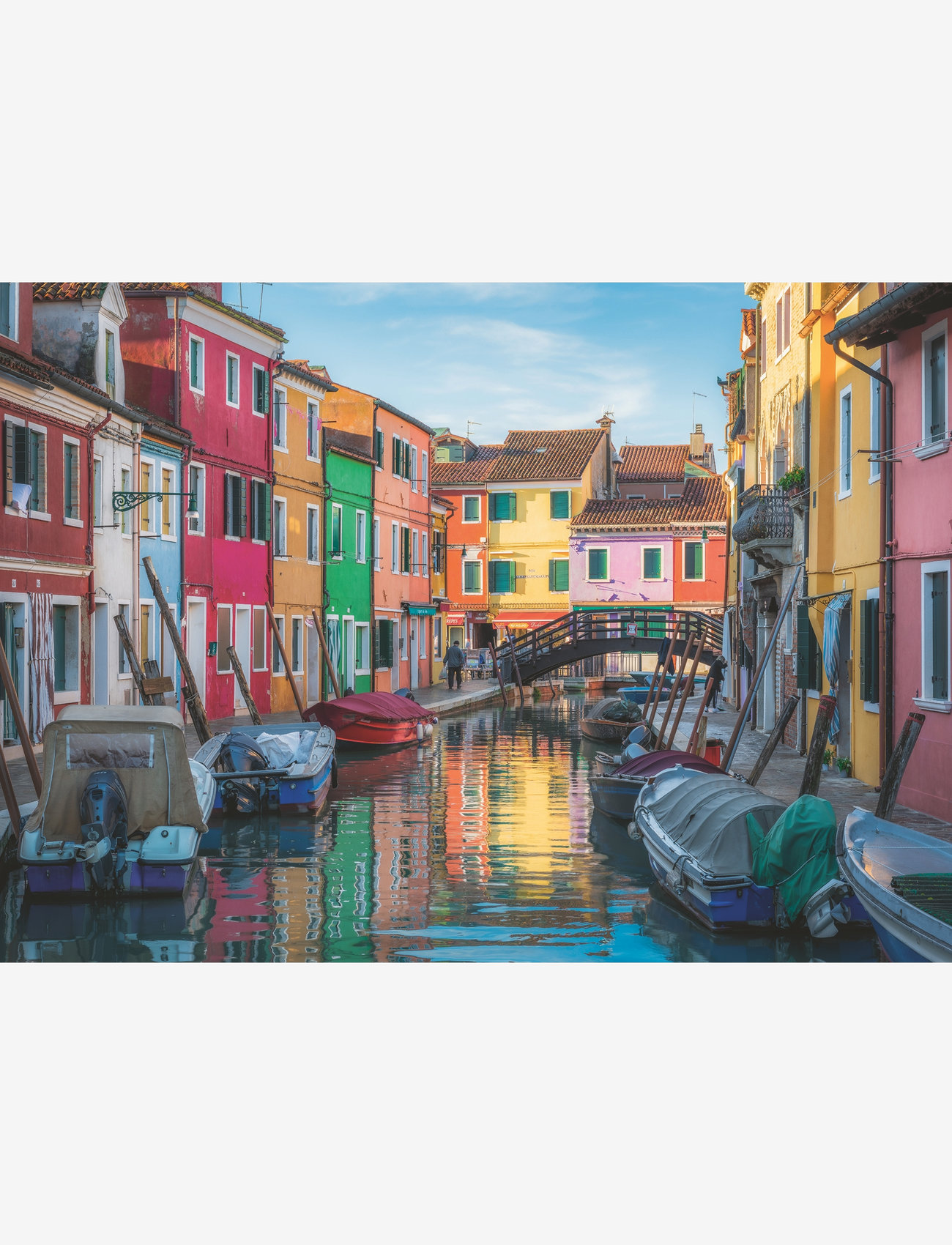 Ravensburger - Burano Canal, Venice 1000p - classic puzzles - multi coloured - 1