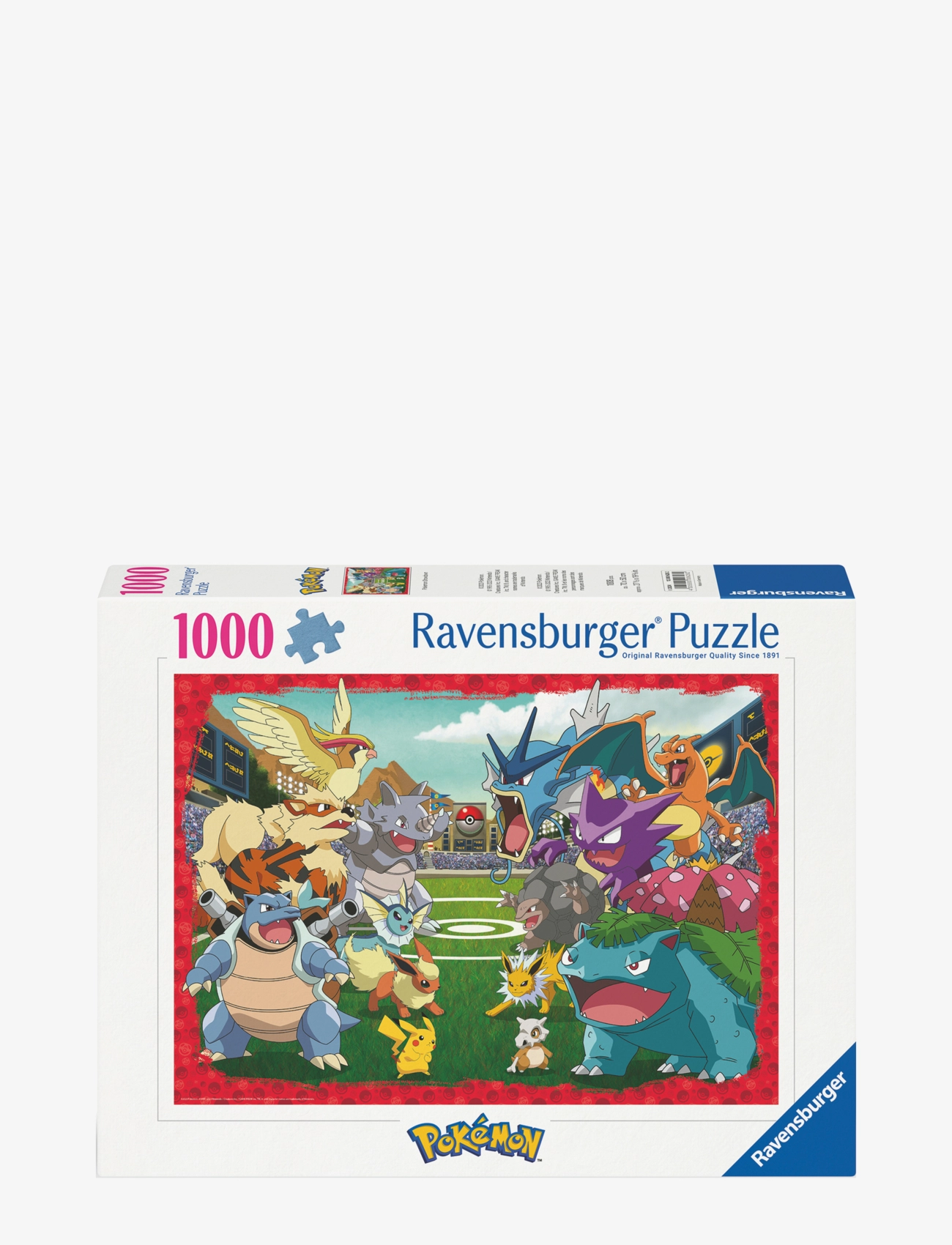 Ravensburger Pokémon Showdown 1000P, One Size, Multi/patterned, Puslespil > Klassiske Puslespil, Børn