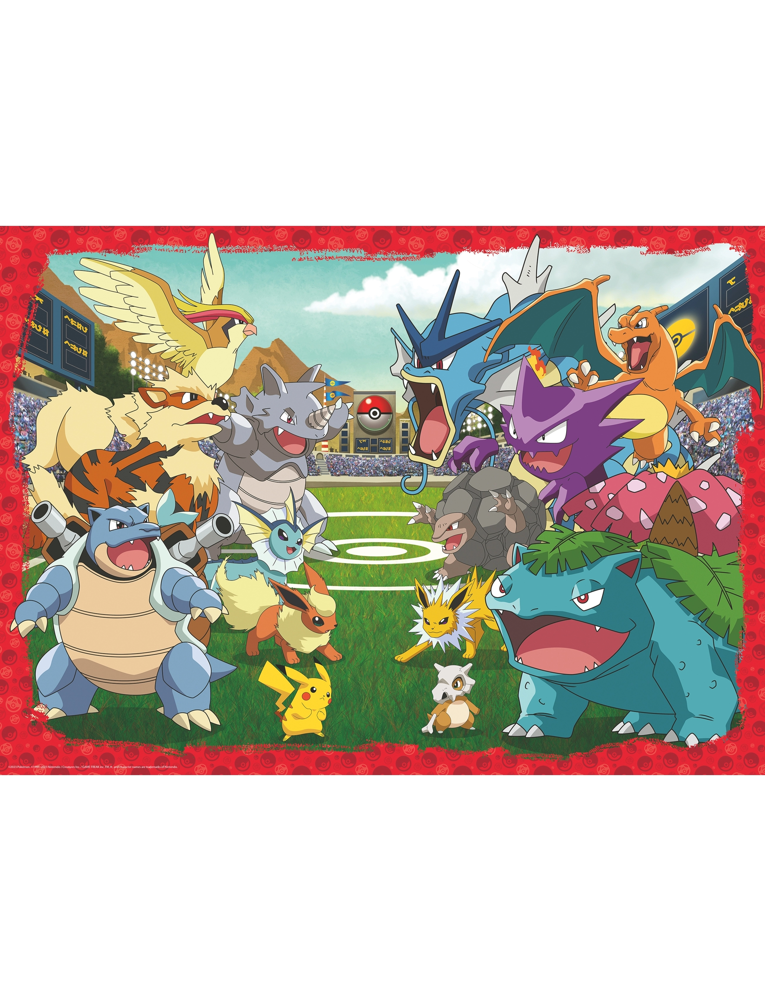 Ravensburger - Pokémon Showdown 1000p - klassísk púsl - multi coloured - 1