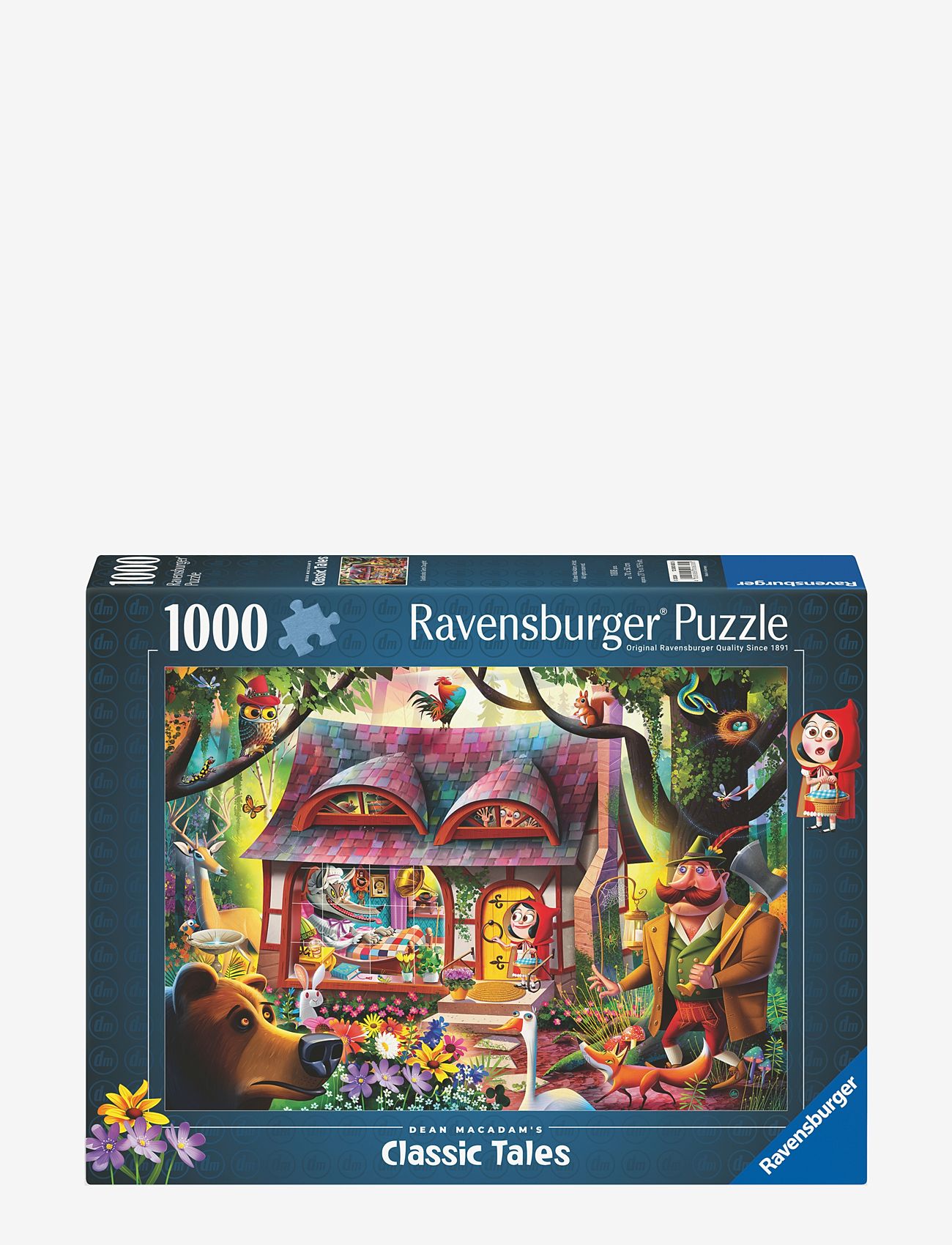Ravensburger - Come In Red Riding Hood 1000p - classic puzzles - multi coloured - 0