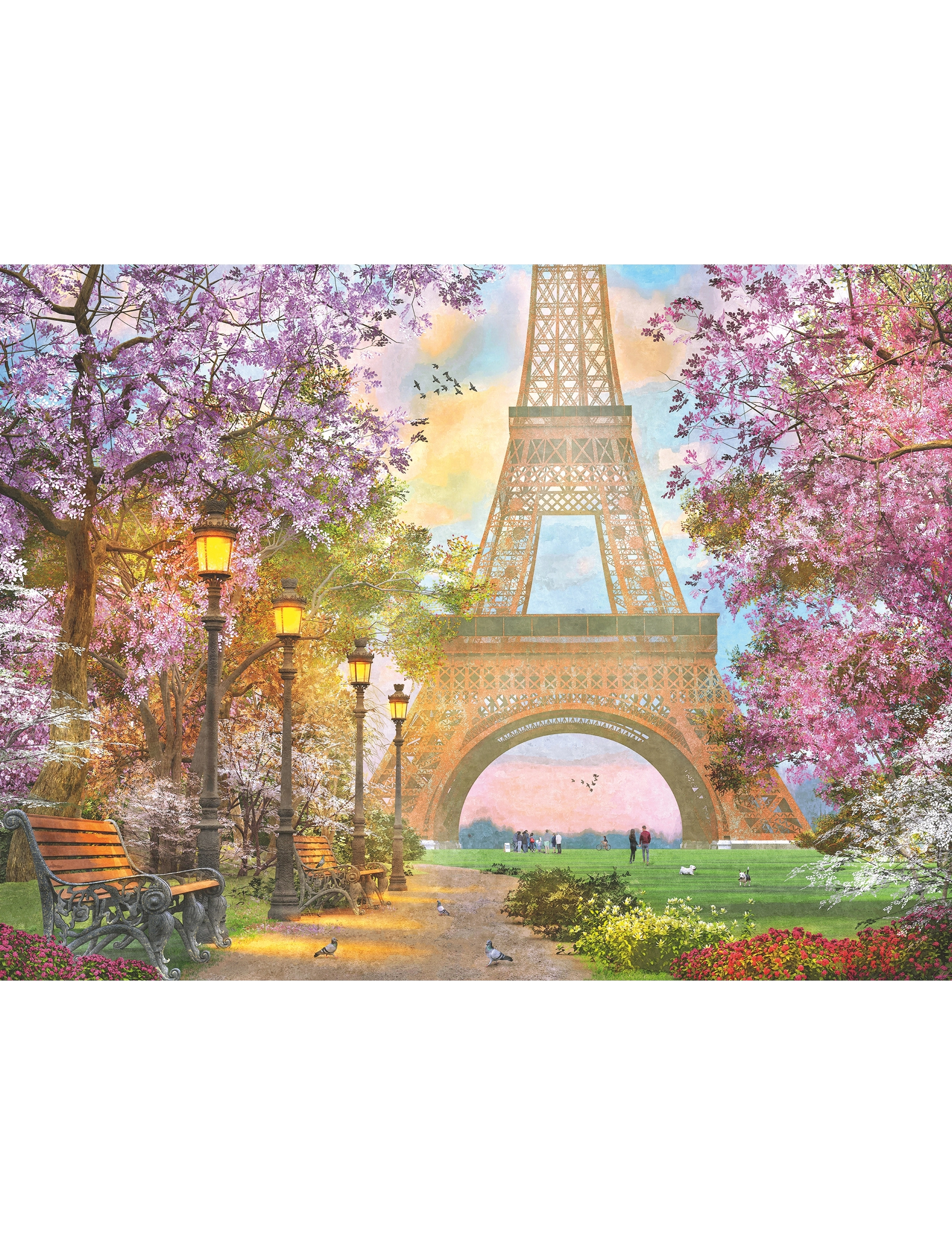 Ravensburger - Paris Romance 1500p - klassiske puslespil - multi coloured - 1
