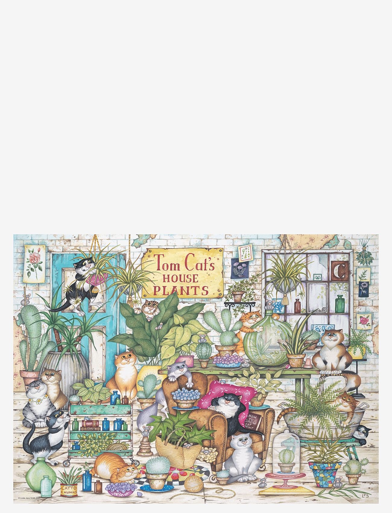 Ravensburger - Plant Shop 500p - klassiska pussel - multi coloured - 1