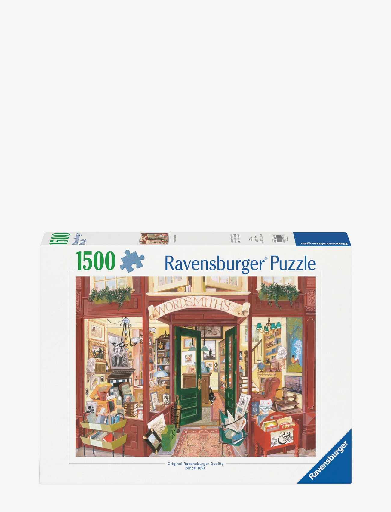 Ravensburger Wordsmith's Bookshop 1500p - Klassiske puslespil - MULTI COLOURED / multi