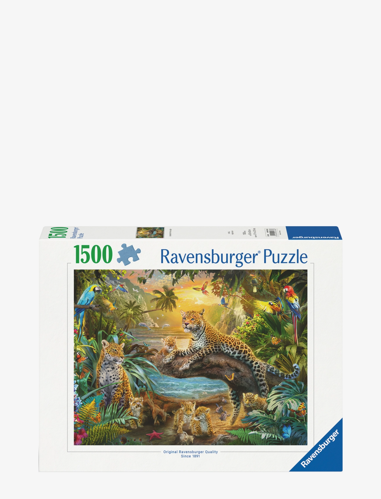 Ravensburger Leopard Family In The Jungle 1500p - Last chance - MULTI COLOURED / multi