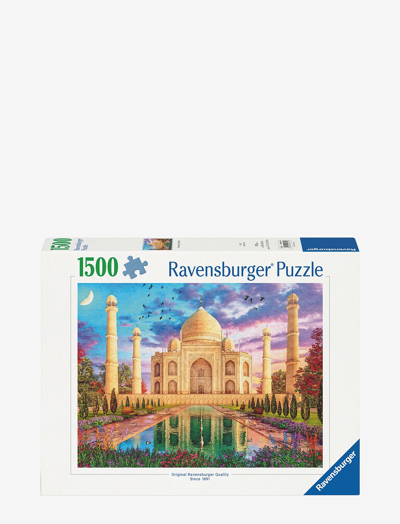 Ravensburger - Taj Mahal 1500p - klassiske puslespill - multi coloured - 0