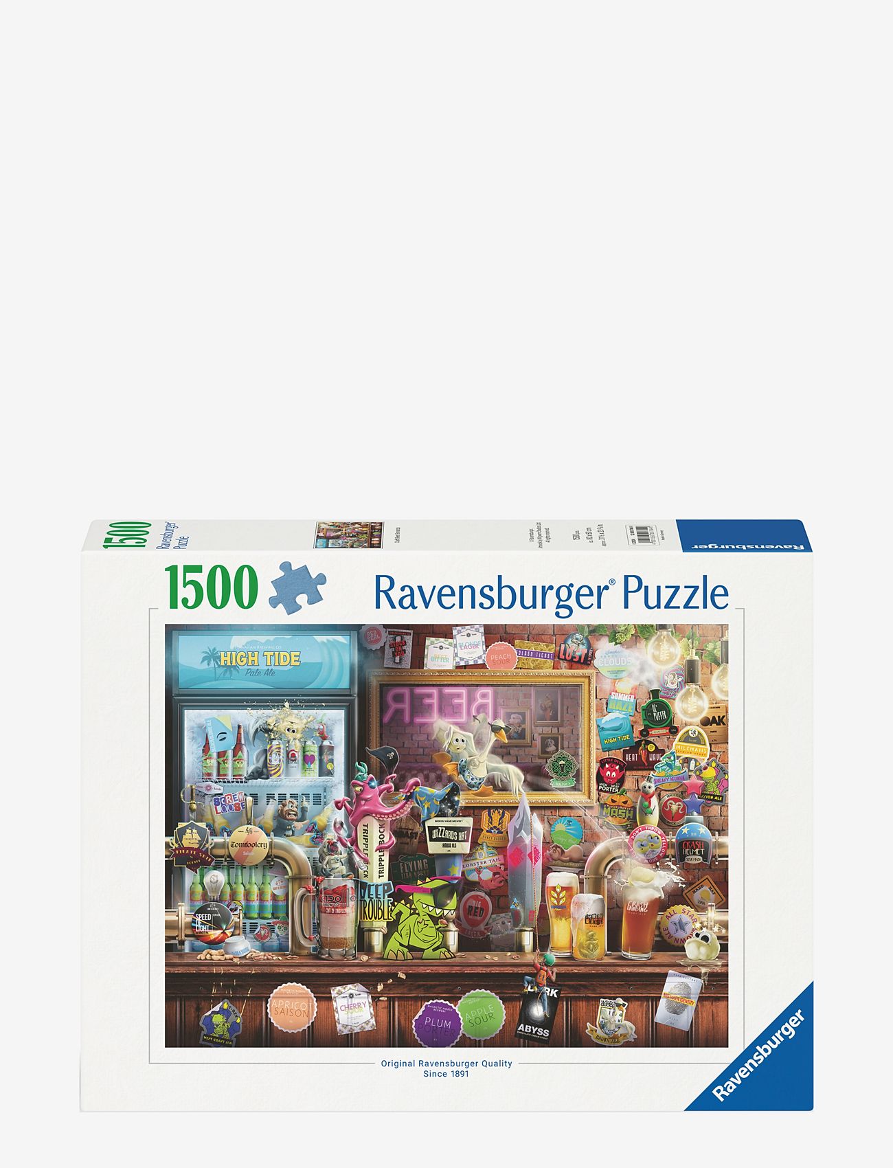 Ravensburger - Craft Beer Bonanza 1500p - klassiska pussel - multi coloured - 0