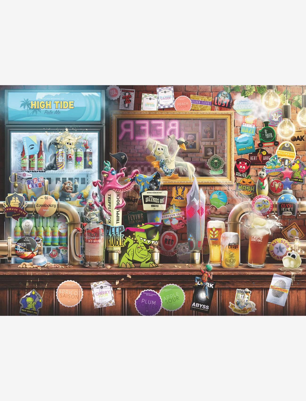 Ravensburger - Craft Beer Bonanza 1500p - klassiska pussel - multi coloured - 1
