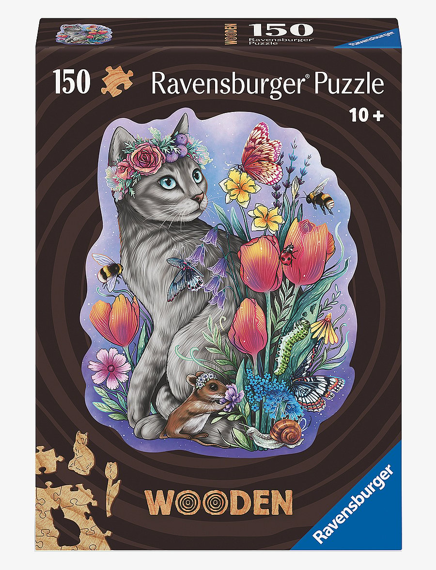 Ravensburger - Lovely Cat - 15 Whimsies 150p - klassísk púsl - multi coloured - 0