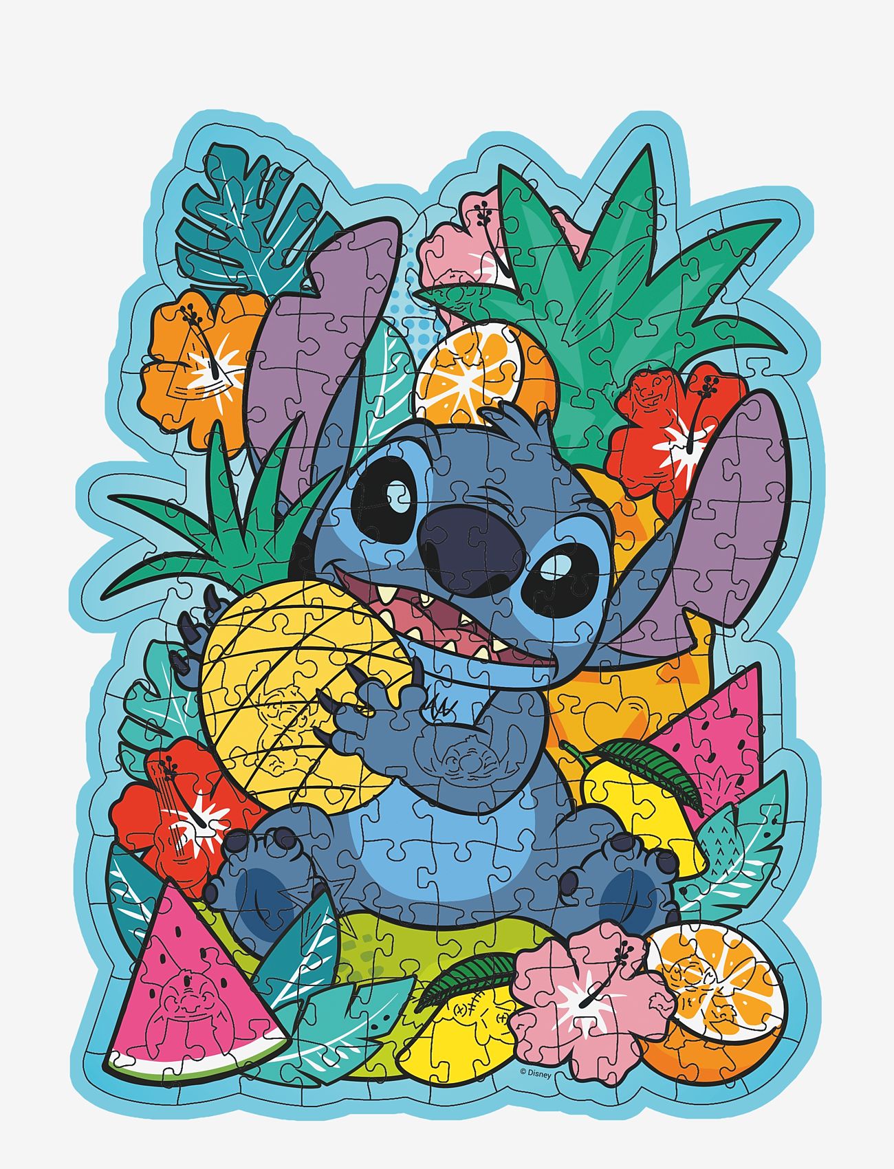 Ravensburger - Wooden Disney Stitch 150p - klassiske puslespil - multi coloured - 1