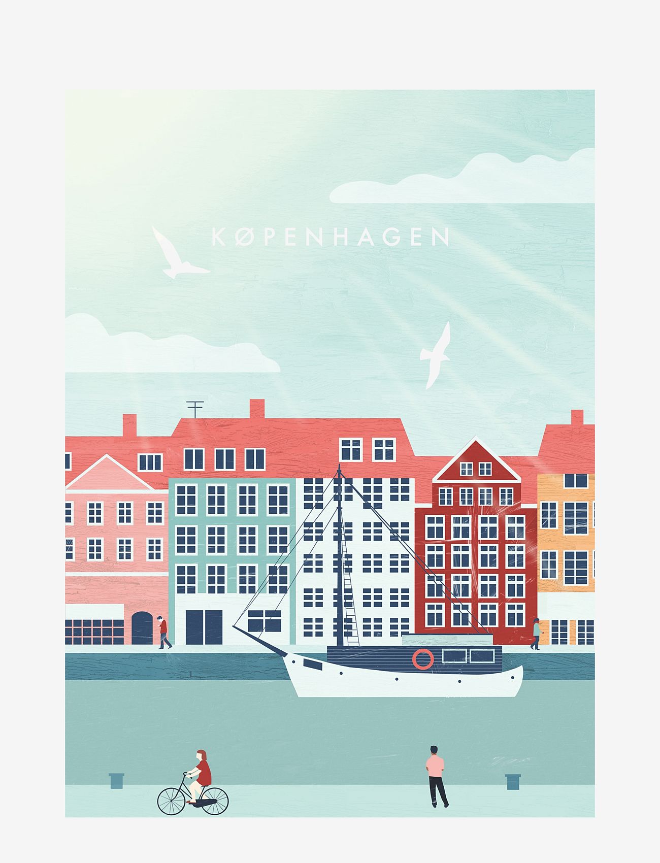 Ravensburger - City Kopenhagen 300p Ad - klassiska pussel - multi coloured - 1