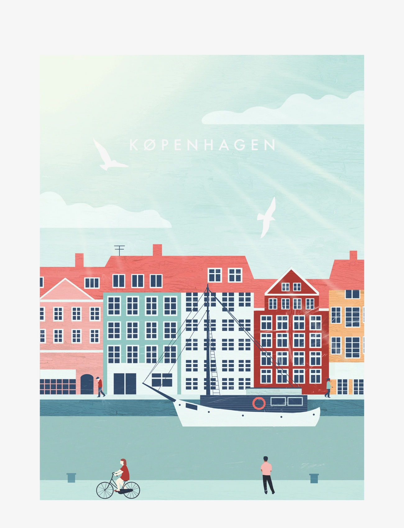 Ravensburger - City Kopenhagen 300p - klassísk púsl - multi coloured - 1