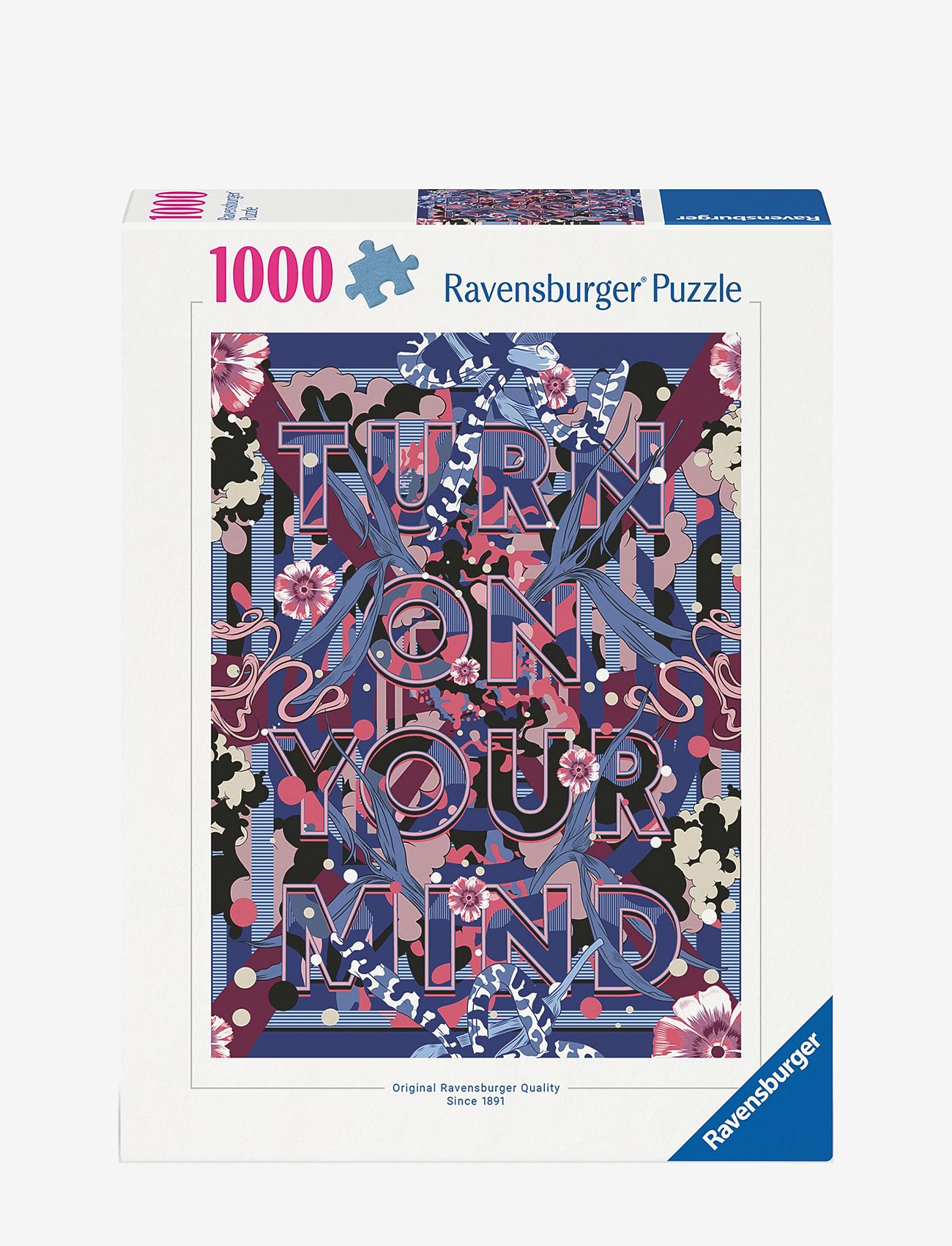 Ravensburger - Turn On Your Mind 1000p - klassiska pussel - multi coloured - 0