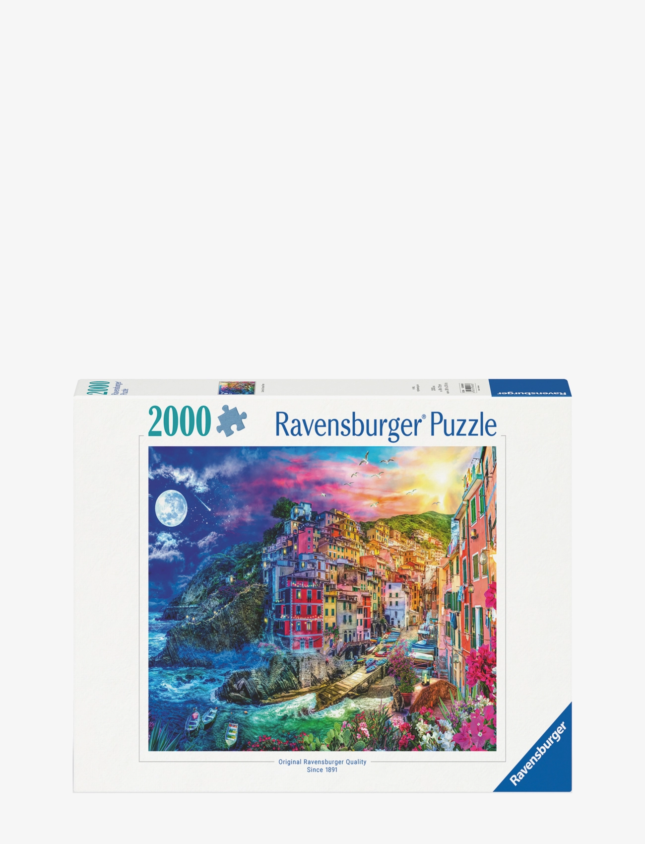Ravensburger - Colorful Cinque Terre 2000p - klassiske puslespil - multi coloured - 1