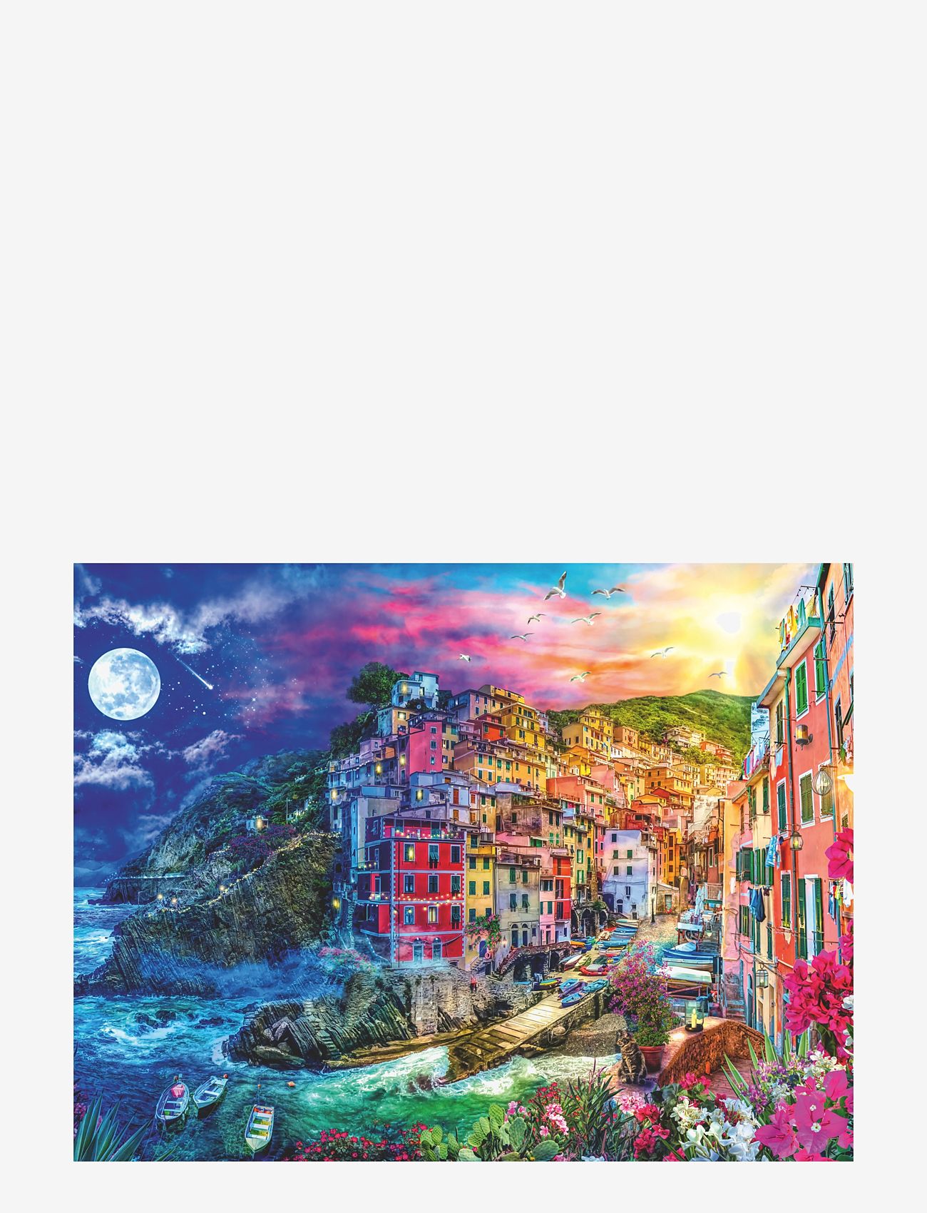Ravensburger - Colorful Cinque Terre 2000p - klassiske puslespill - multi coloured - 2