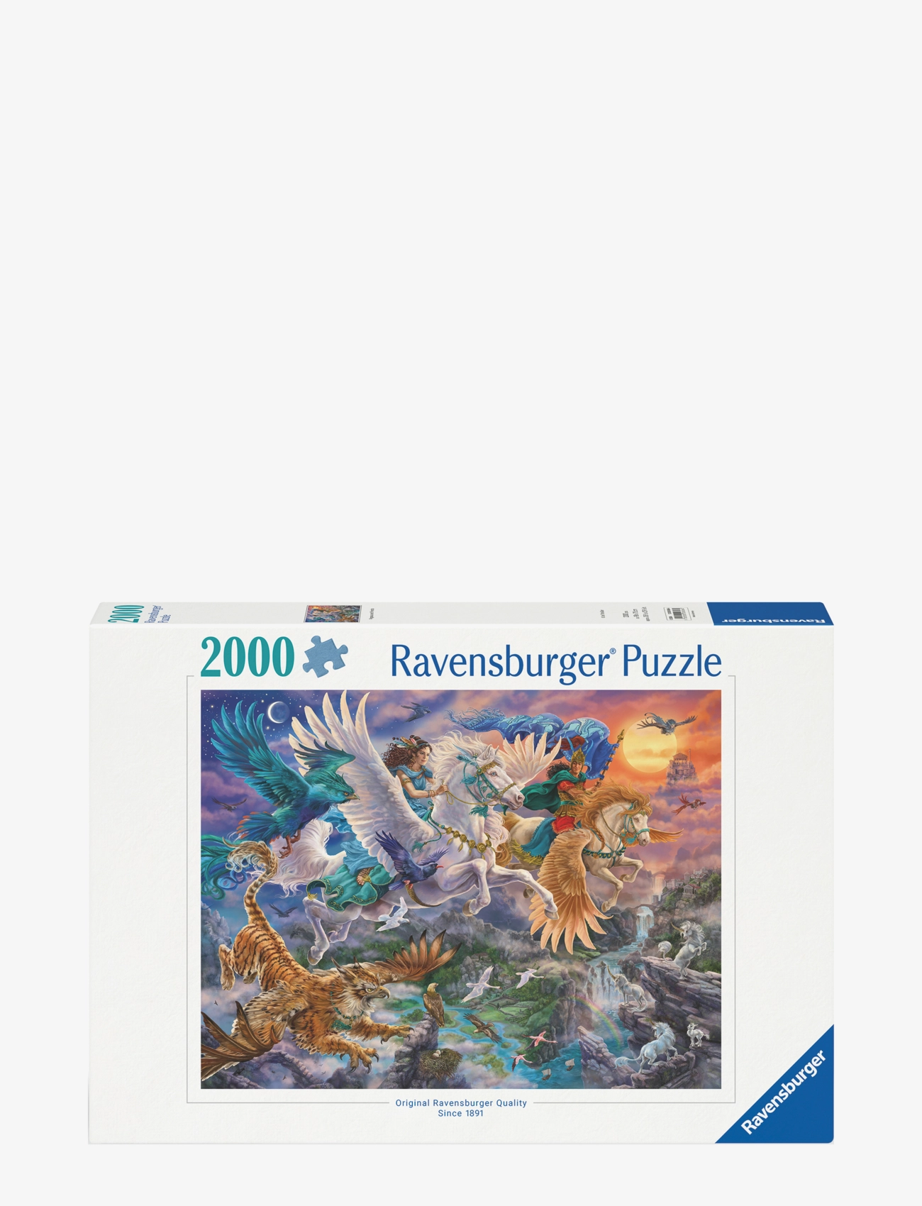Ravensburger Pegasus And Friends 2000P, One Size, Multi/patterned, Puslespil & Spil > Puslespil, Unisex