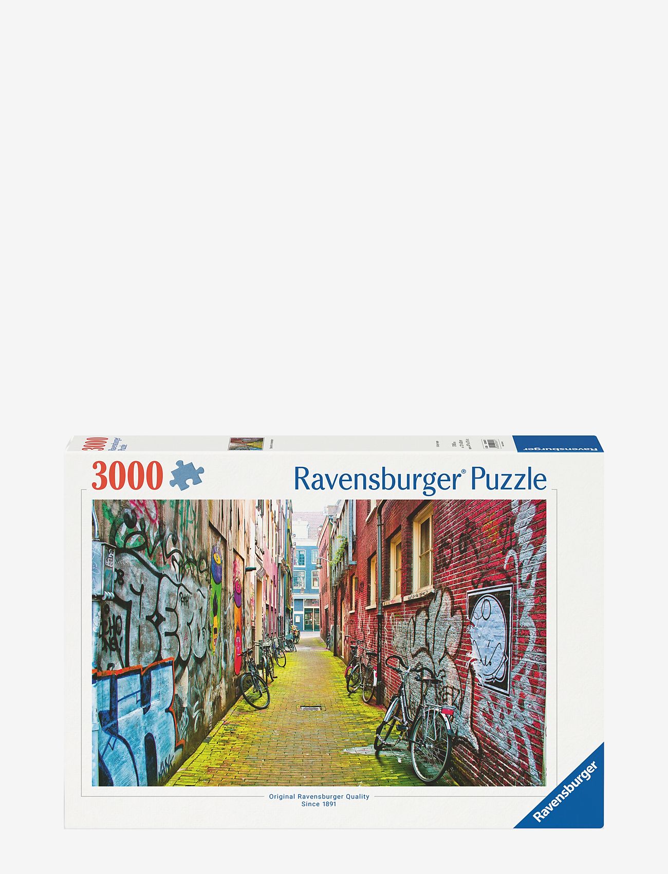 Ravensburger - Street Art Grafitti 3000p - klassiske puslespil - multi coloured - 0