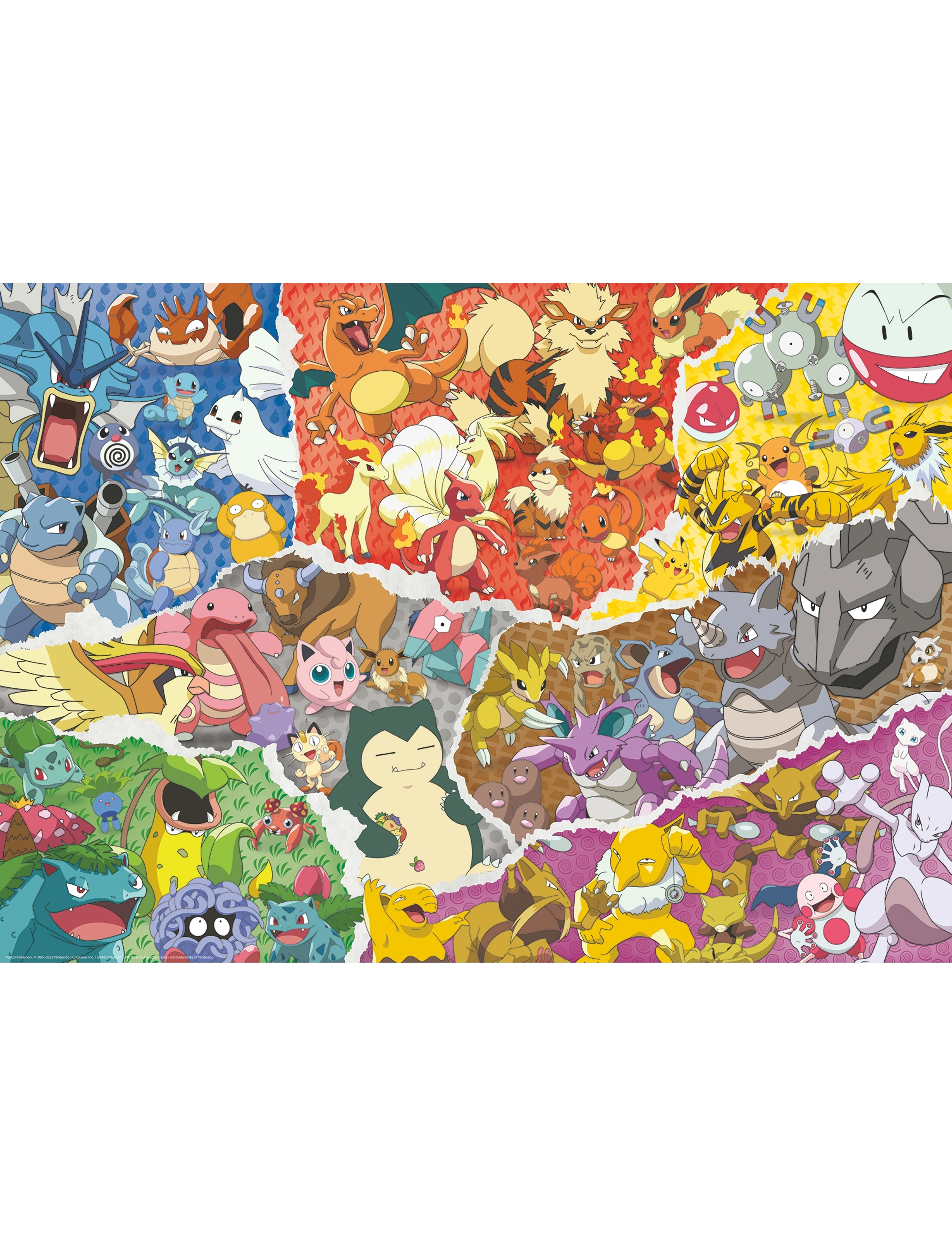 Ravensburger - Pokémon Adventure 1000p - klassiset palapelit - multi coloured - 1
