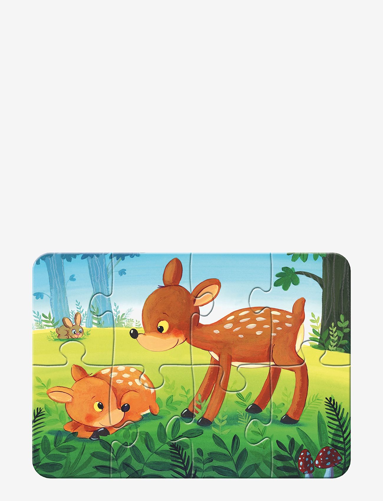 Ravensburger - Forest Animal Fun 2/4/6/8p - klassiske puslespil - multi coloured - 1