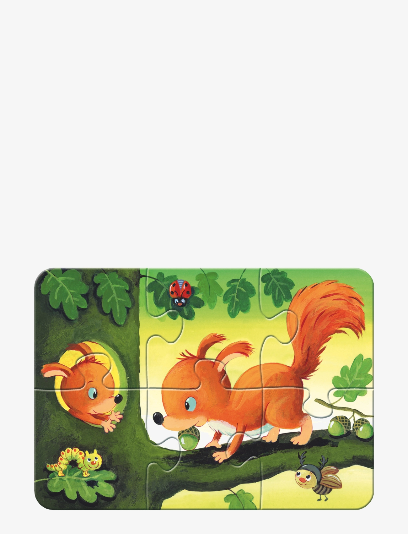 Ravensburger - Skogens dyr 2/4/6/8p - klassiske puslespill - multi coloured - 2