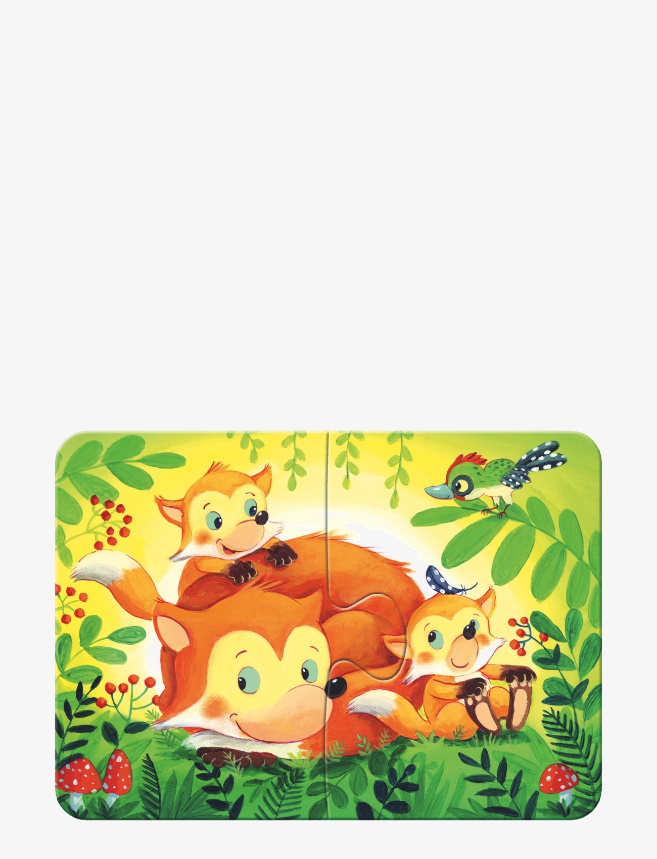Ravensburger - Skogens dyr 2/4/6/8p - klassiske puslespill - multi coloured - 4