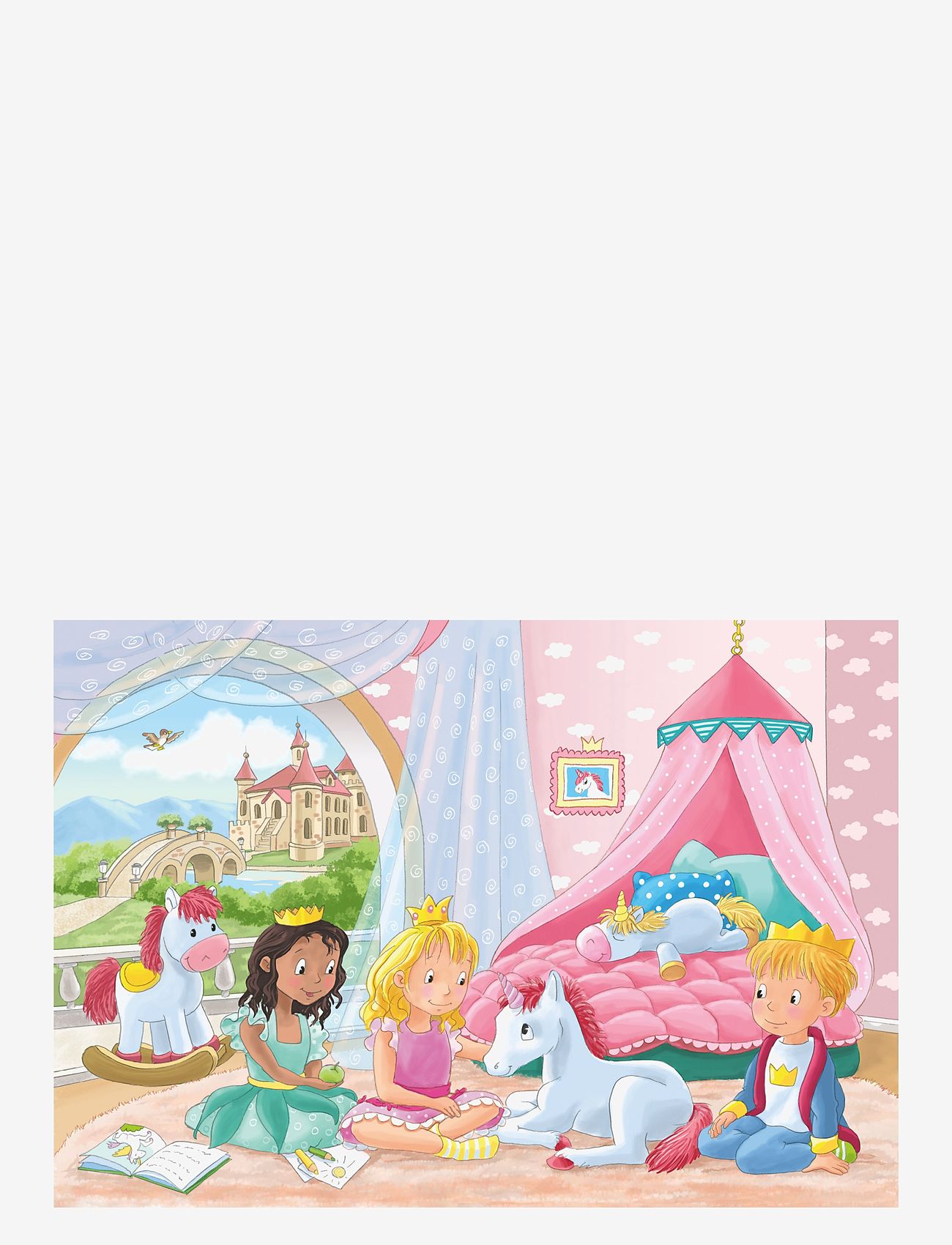 Ravensburger - Magisk vennskap 2x12p - classic puzzles - multi coloured - 1