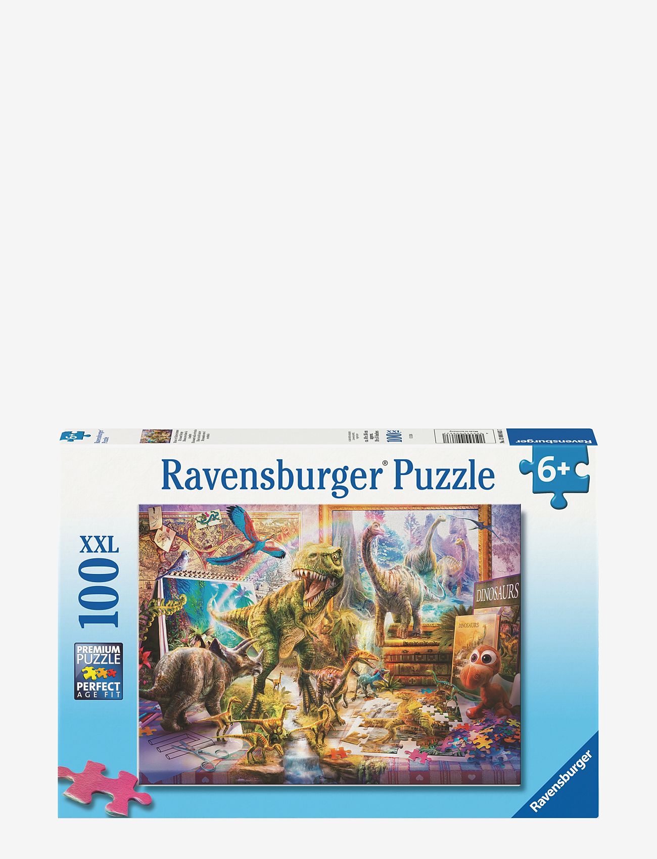 Ravensburger - Dino Toys Come To Life 100p XXL - klassiske puslespil - multi coloured - 0