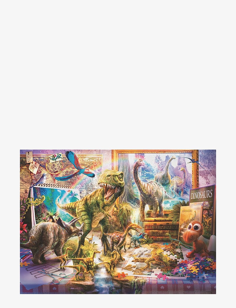 Ravensburger - Dino Toys Come To Life 100p XXL - klassísk púsl - multi coloured - 1