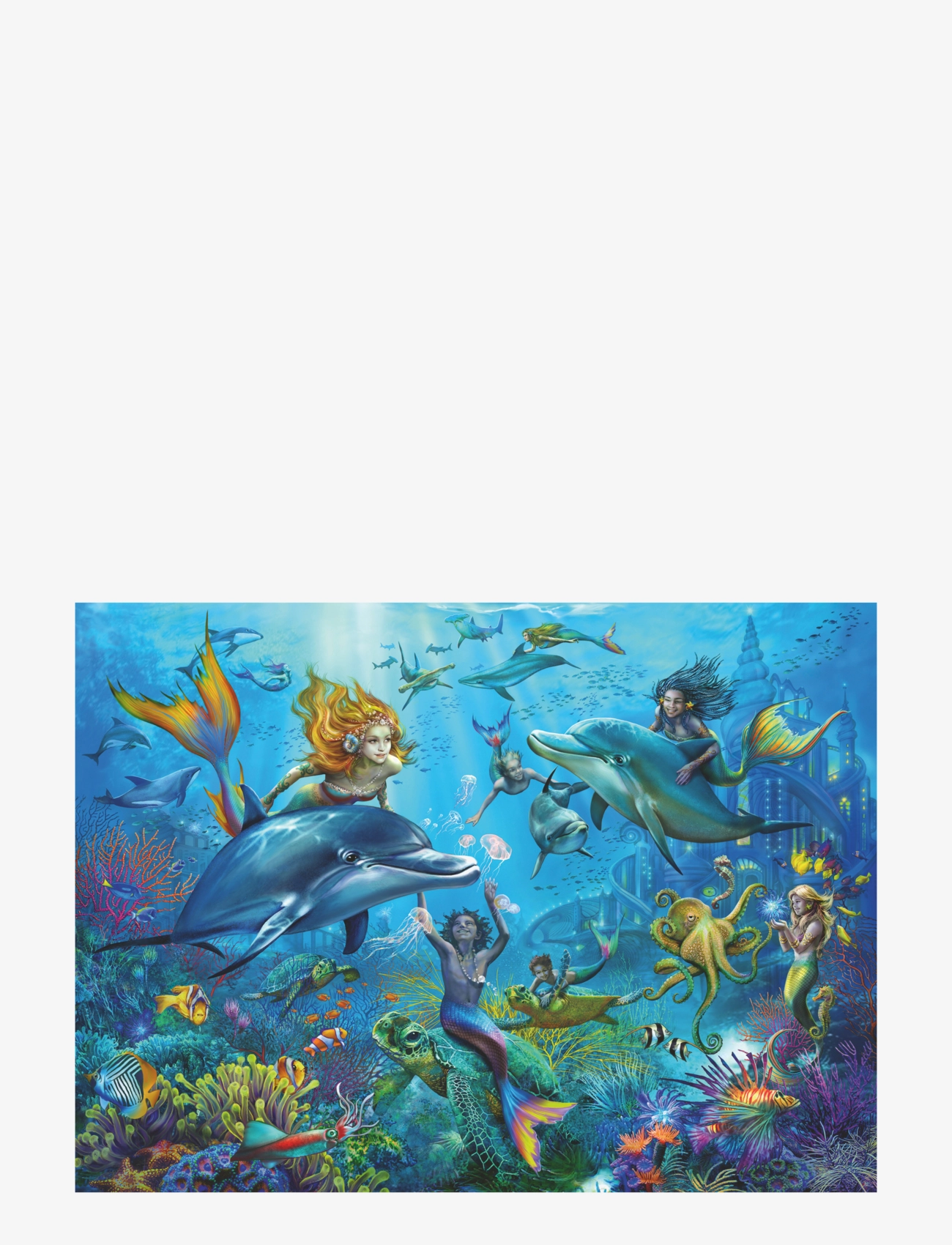 Ravensburger - Underwater Adventure 100p - klassísk púsl - multi coloured - 1