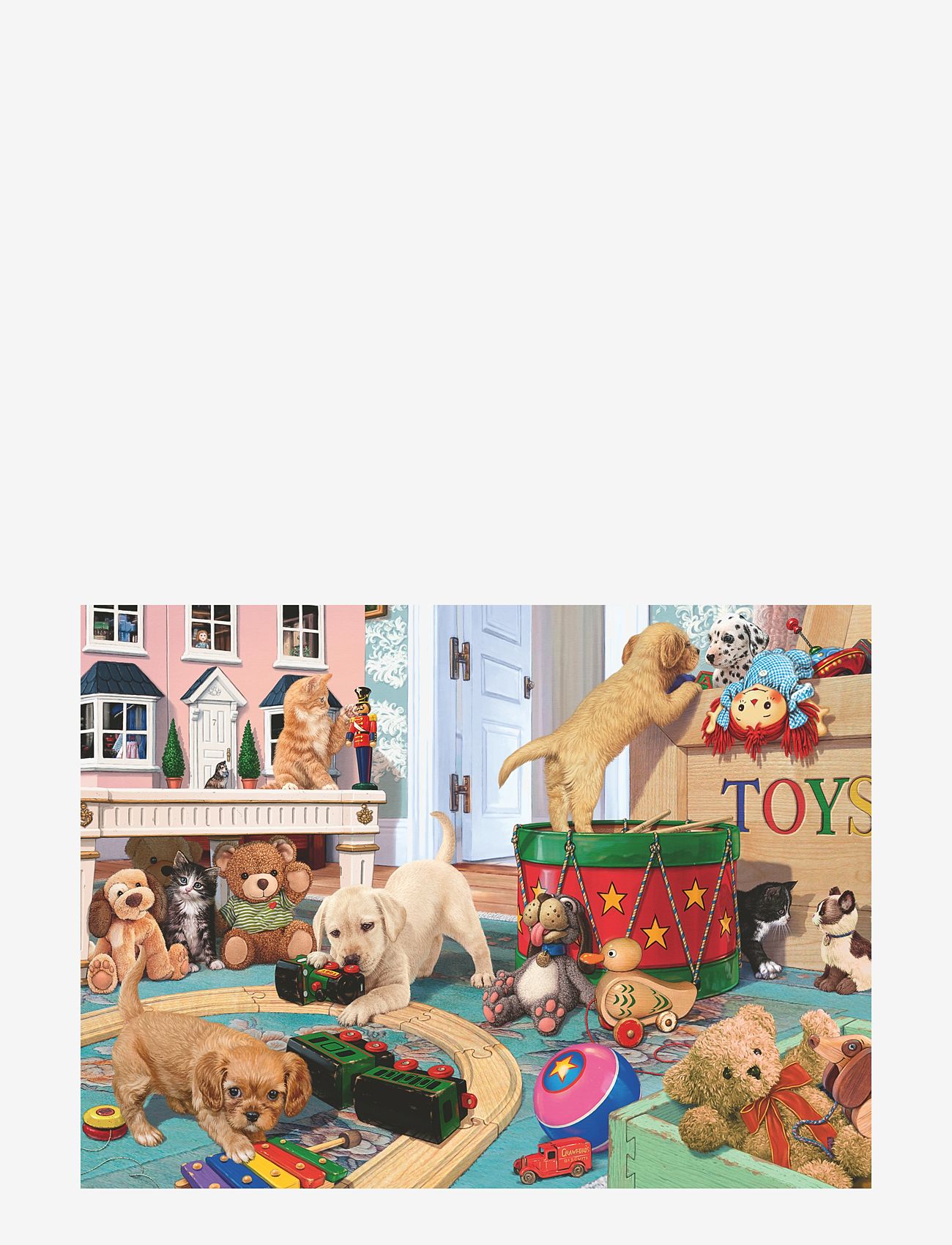 Ravensburger - Little Paws Playtime 150p - klassiske puslespil - multi coloured - 1