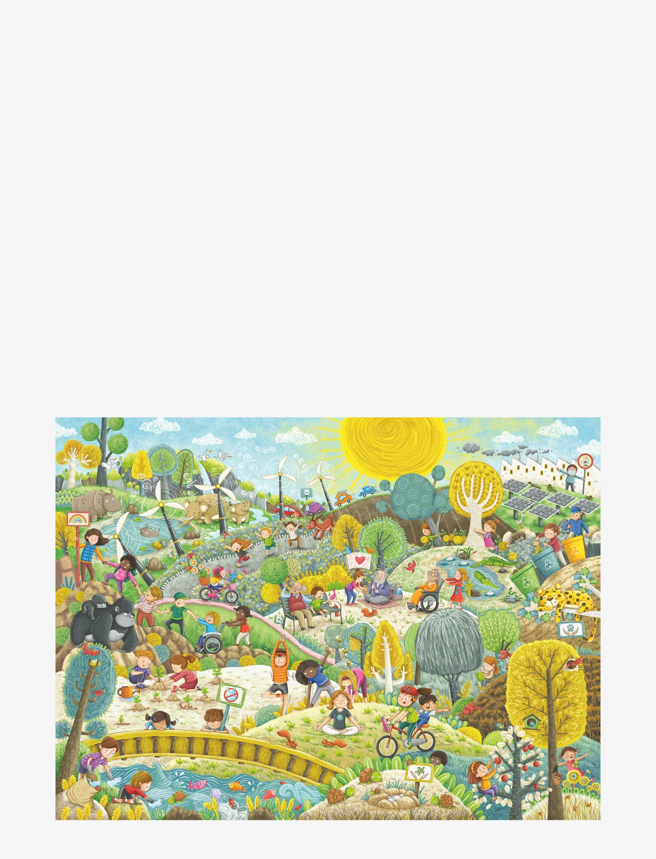 Ravensburger - Sustainability 200p XXL - klassiset palapelit - multi coloured - 1