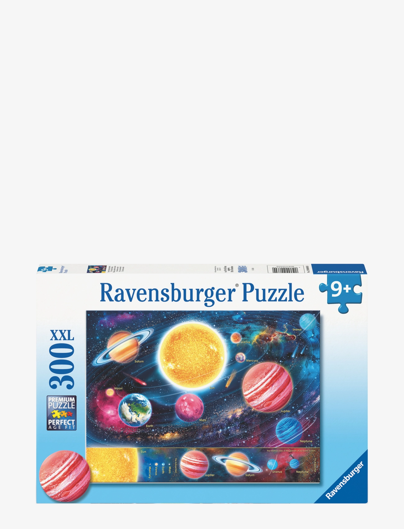 Ravensburger The Solar System 300P, Børn, Classic Puslespil, Multi/mønstret, Str: ONE SIZE