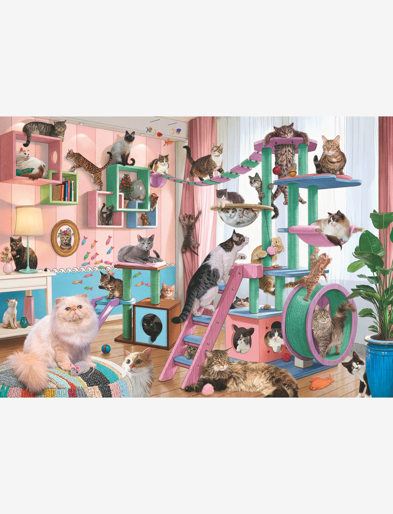 Ravensburger - Cat Tree Heaven 1000p - multi coloured - 1