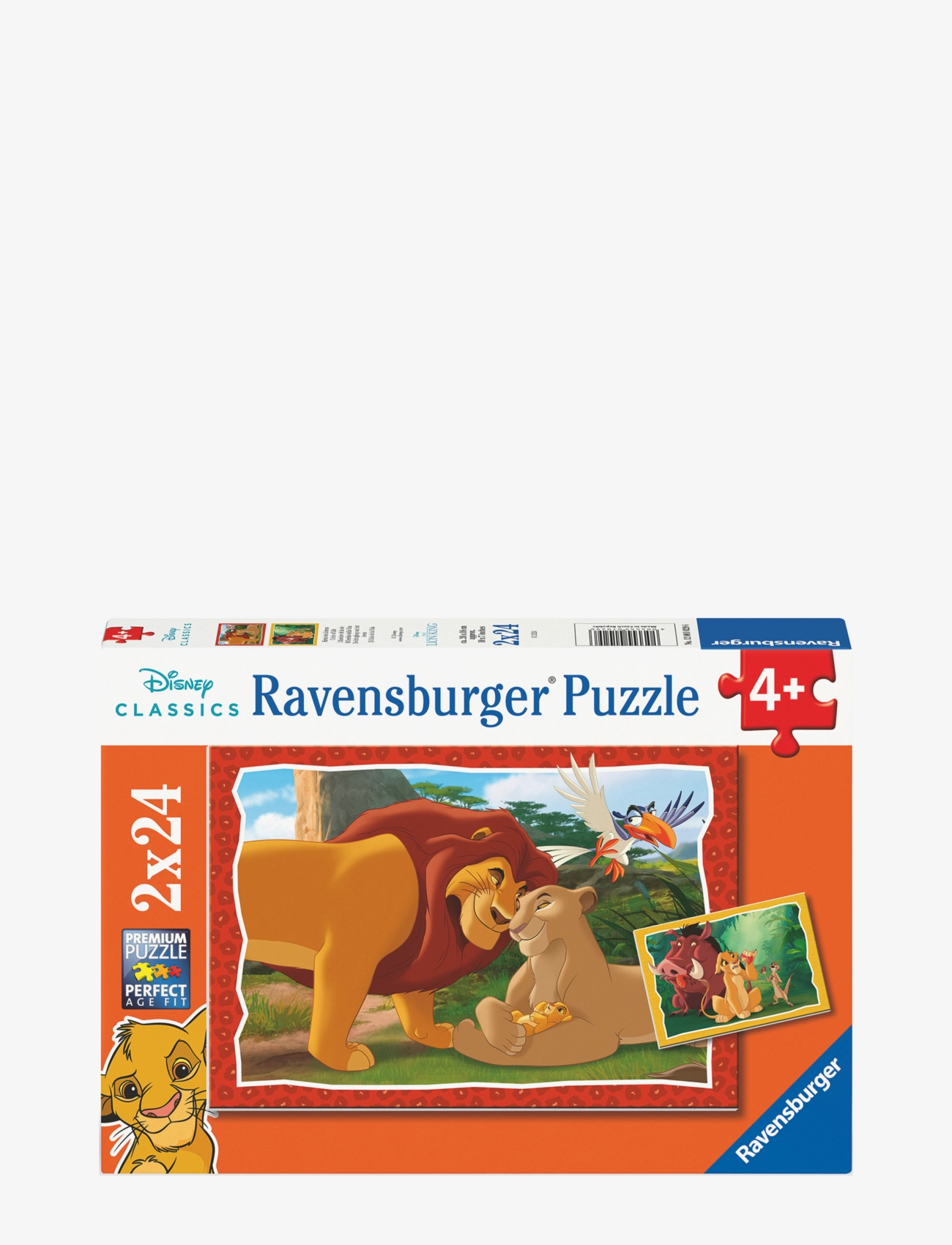 Ravensburger The Lion King 2X24P, One Size, Multi/patterned, Puslespil > Klassiske Puslespil, Børn