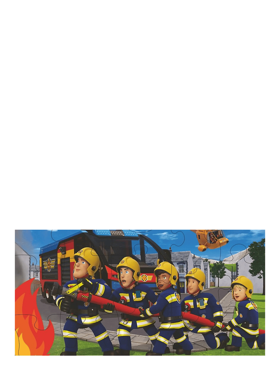 Ravensburger - Fireman Sam Rescuers In Action 15p - klassiska pussel - multi coloured - 1