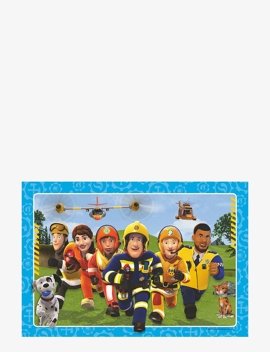 Ravensburger - Fireman Sam Rescuers are coming 2x12p - klassiset palapelit - multi coloured - 1