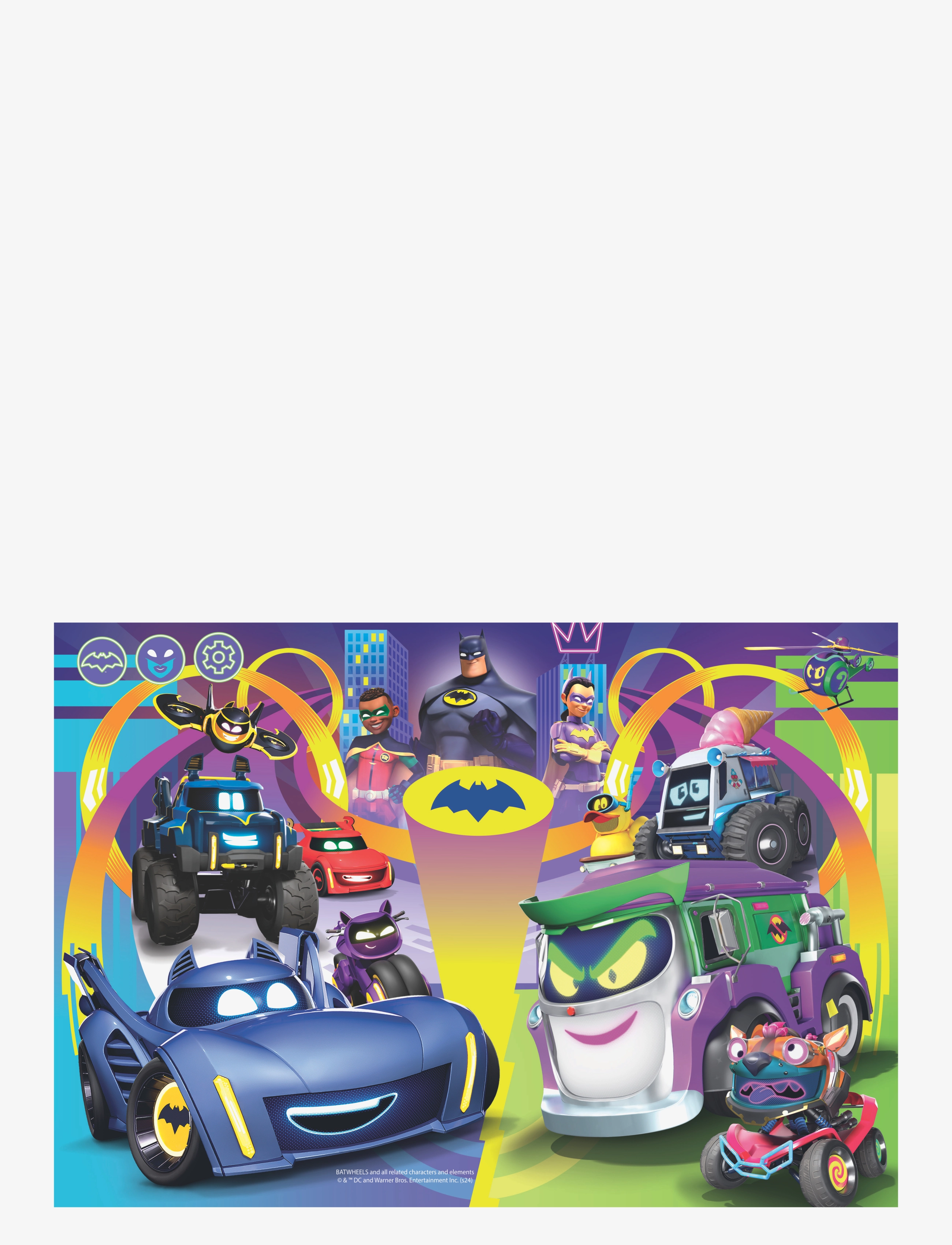 Ravensburger - Batwheels 2x24p - klassiset palapelit - multi coloured - 2