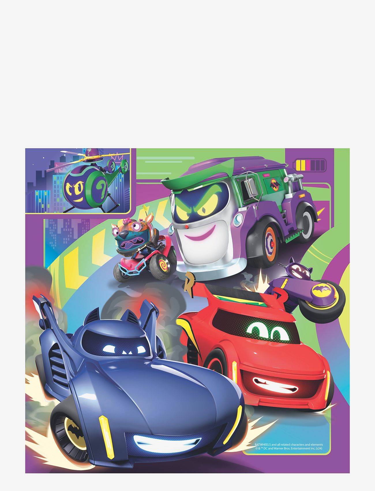 Ravensburger - Batwheels 3x49p - klassiska pussel - multi coloured - 2