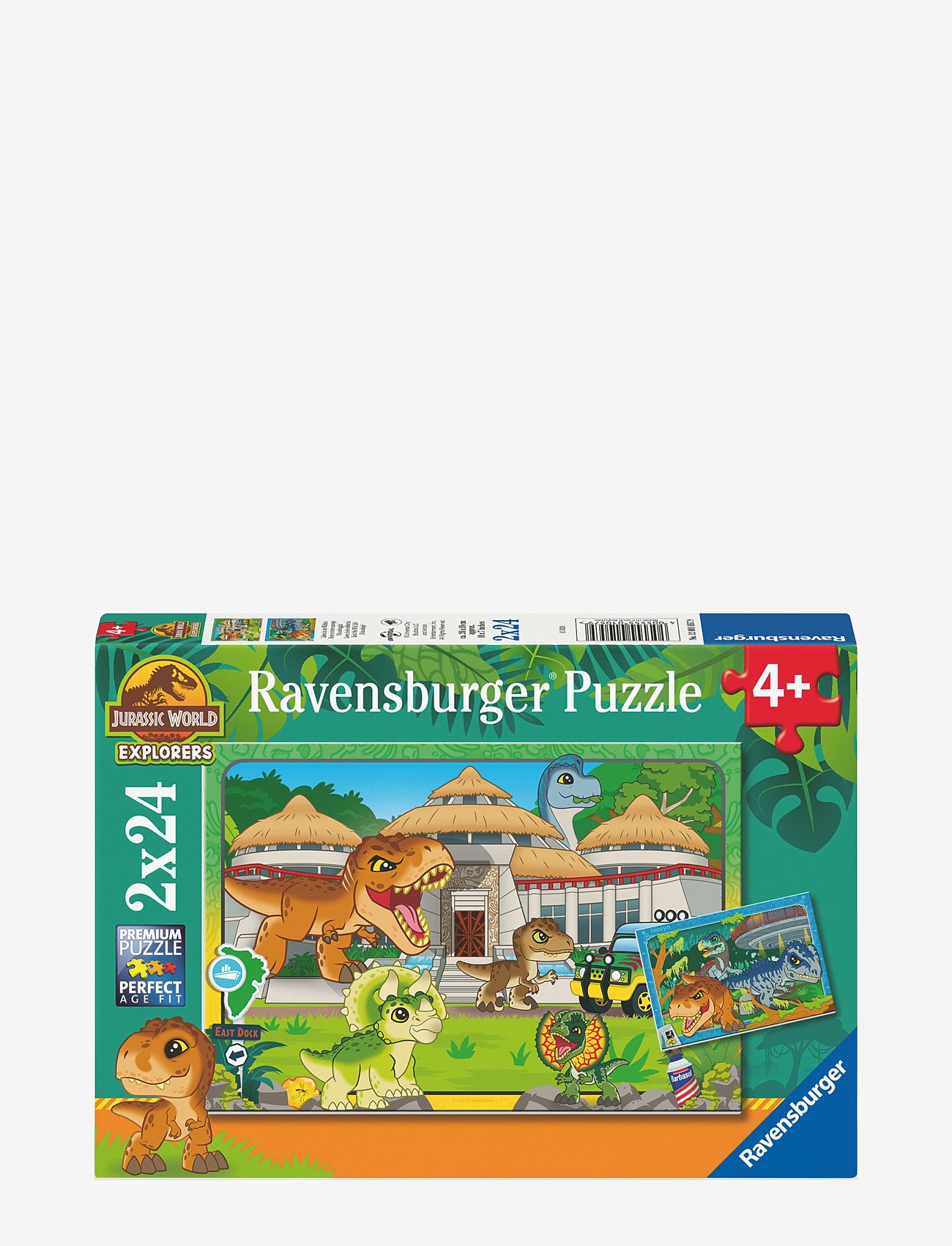 Ravensburger - Jurassic World Explorers 2x24p - klassiska pussel - multi coloured - 0