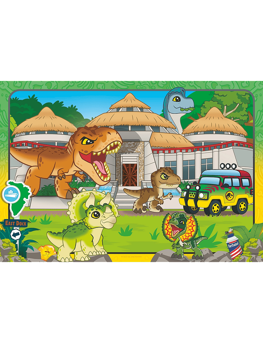 Ravensburger - Jurassic World Explorers 2x24p - klassiska pussel - multi coloured - 1