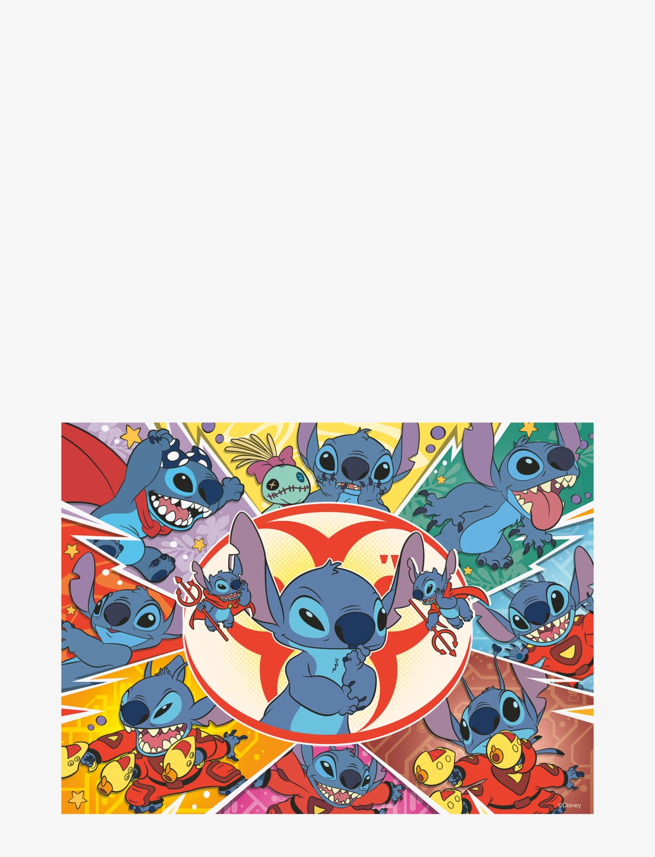 Ravensburger - Disney Stitch 100p - klassiske puslespill - multi coloured - 1