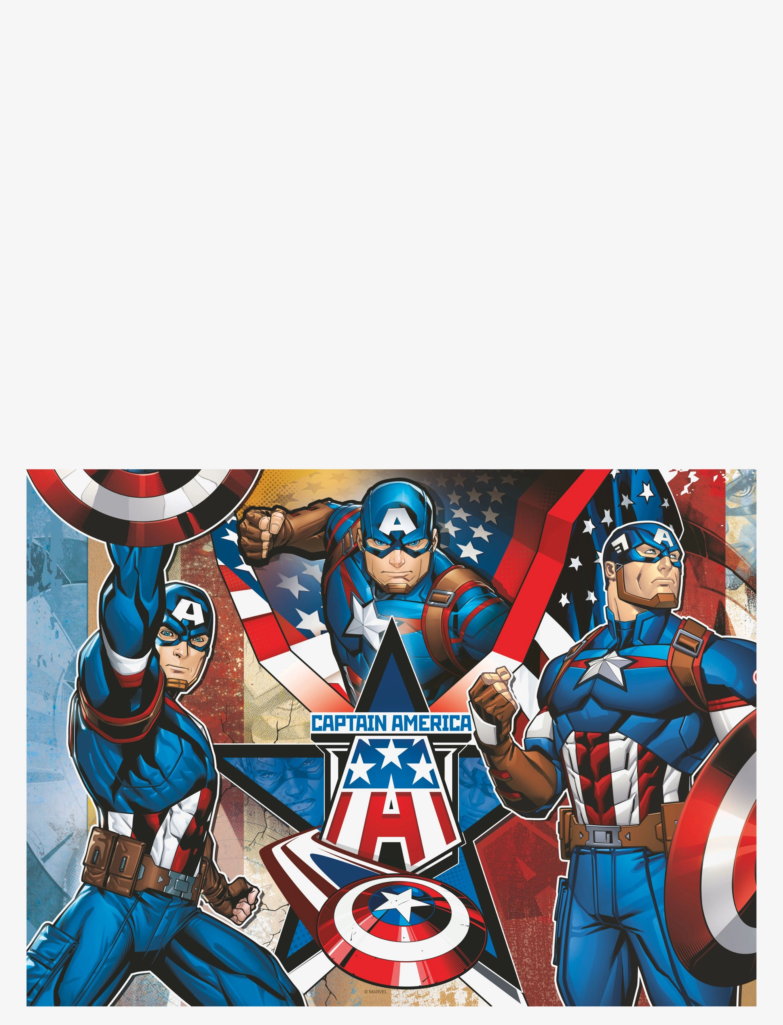 Ravensburger - Marvel Captain America 100p - classic puzzles - multi coloured - 1