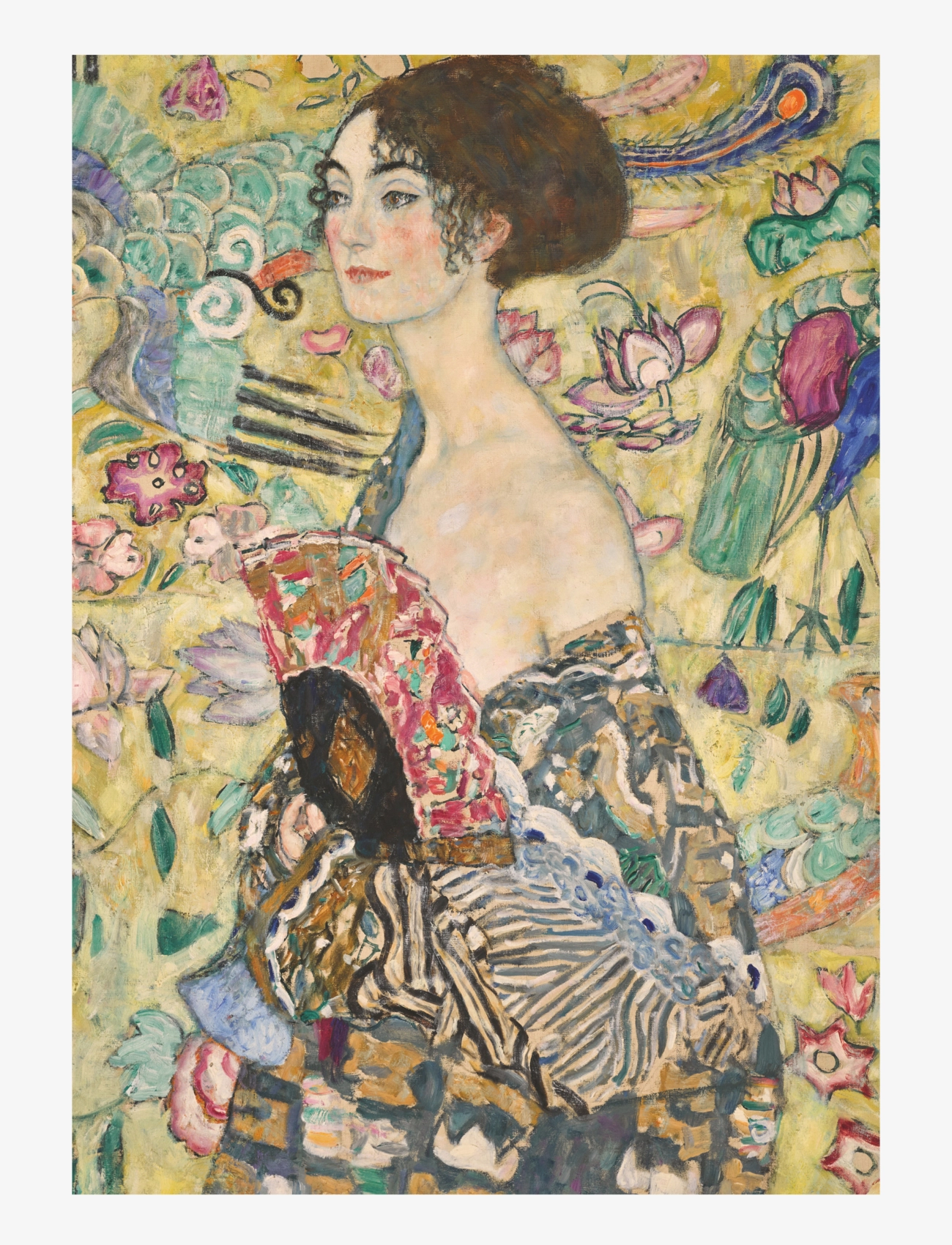 Ravensburger - Lady With A Fan 1000p - klassísk púsl - multi coloured - 1