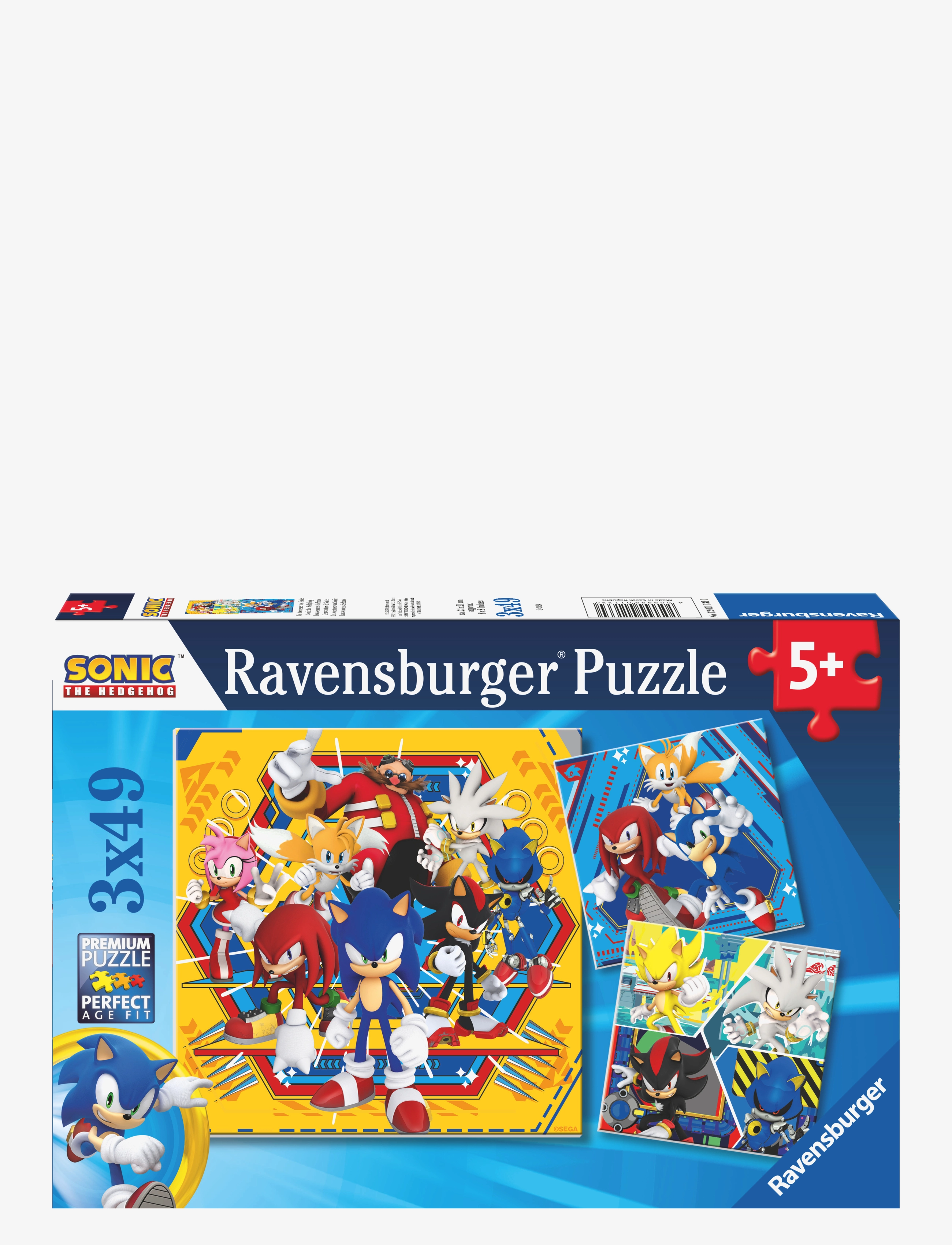 Ravensburger Sonic Core 3x49p - Legetøj - MULTI COLOURED / multi