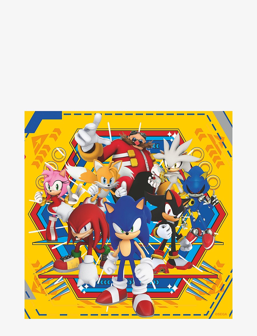 Ravensburger - Sonic Core 3x49p - klassísk púsl - multi coloured - 2