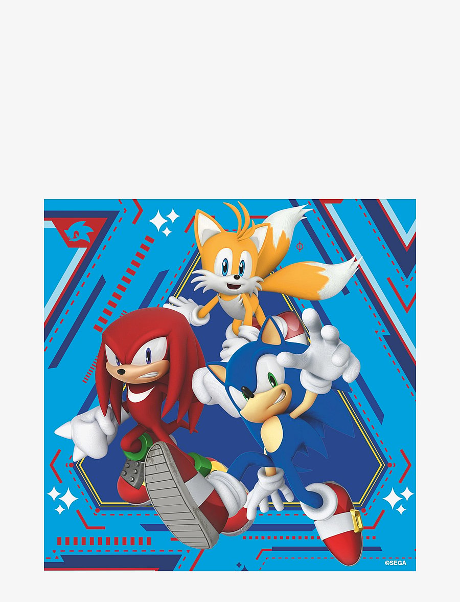 Ravensburger - Sonic Core 3x49p - klassísk púsl - multi coloured - 3